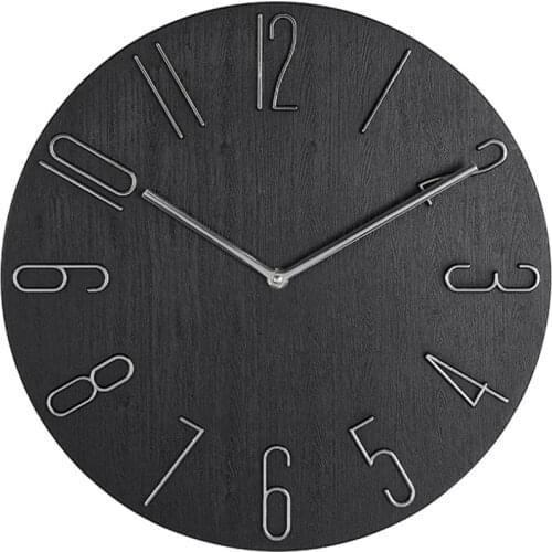 Simple Wall Clock 12 Inch Living Room Home Wall Clock Clock Watch Fashion Bedroom Wall Clock