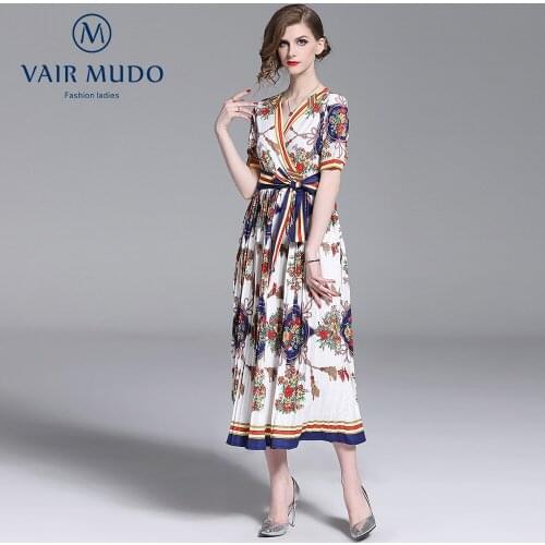 VAIR MUDO Summer Dresses With Print
