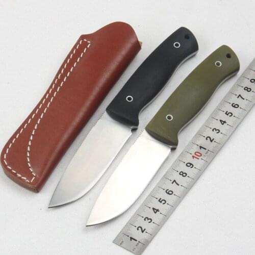 High Quality 58-60HRC D2 blade G10 handle fixed knife outdoor camping survival tool tactical utility hunting knives