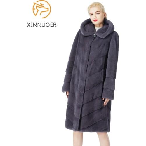 XINNUOER Mink Coats