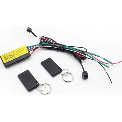 2.4G RFID Immobilizer Wireless Engine Lock Car Alarm System Anti-Hijacking Intelligent Circuit Cut Off Auto Unlock Device