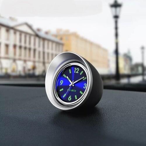 Car-Styling Luminous Car Quartz Clock Auto Interior Clock Automobile Creative Digital Pointer Watches(6.3)