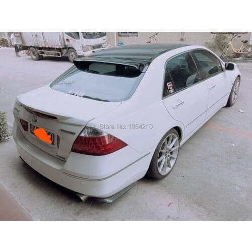 Car Styling For Honda Accord Spoiler 2003-2007 ABS Plastic Material Rear Roof Spoiler Sun Visor Window Spoiler Wing