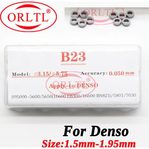 B23 1.5-1.95mm Injector Shims B24 1.12-1.3mm Diesel B27 1.57-1.66m shim B21 1.5-1.77mm Washer 1.2-1.47mm For Denso injector