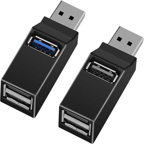 Mini USB 3.0 HUB 2.0 hub Adapter Extender Splitter Box for PC High Speed U-Disk Reader 3 Ports Laptop Computer Accessories