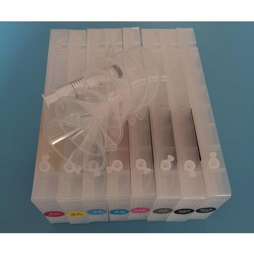Refillable cartridge with resettable chip for epson stylus pro 7880 9880 printer