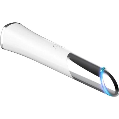 Fashion EMS Electric Eye Massager Stick Remove Dark Circle Massage White ABS Pen Vibrator Beauty Eye Skin Care Instrument