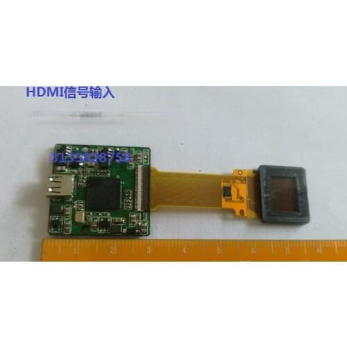 Full Color OLED Display 0.5 Inch HDMI Signal Input Monocular FPV Video Glasses Display Viewfinder