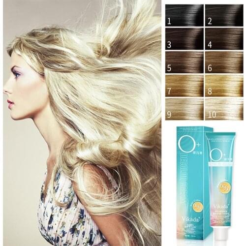 100ml Professional Bleaching Agent With Hydrogen Peroxide Milk Long Lasting Not Hurt Hair Fading Care Cream Brighten Hair Color