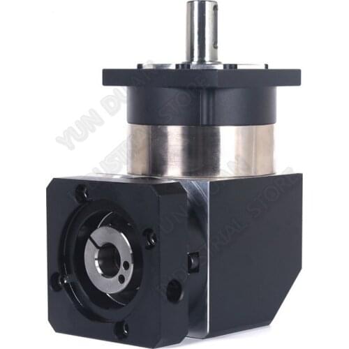 5:1 Ratio 5 Right Angled Planetary Reducer Gearbox Corner Reducer 19MM Input For 80MM 90MM 600W 750W AC Servo Motor