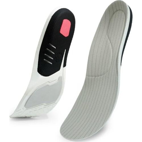 Sports Orthopedic Insoles For Shoes Men Women Foot Arch Support Damping Breathable Comfort Shoes Pad Eva Shoe Insole Inserts