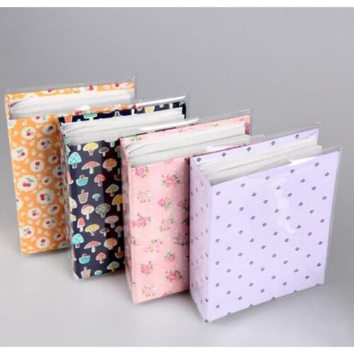 Cloth Cover 5 Inch 200 Photos Cartoon Cute Picture Storage Frame Insert Page Album Children Lovers Wedding Memory DIY Gifts