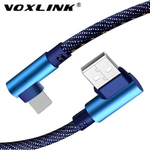 VOXLINK 5V 2.4A USB Cable for iphone X XS XR Fast Charging Sync Data USB Cable For iphone xs max 8 8Plus 7 6 6s ipad mini