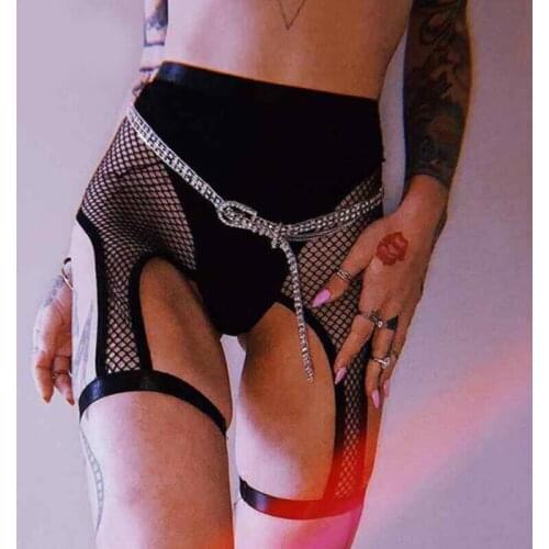 New 2019 Sexy Womens Elastic High Waist Shorts Summer Fish Net Slim Beach Casual Mesh See Through Cycling Shorts Hot