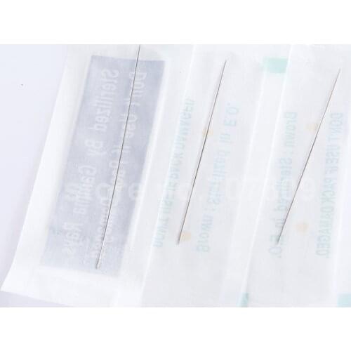 100Pcs 1R needles For Permanent Makeup Good Quality Traditional Tattoo Needles