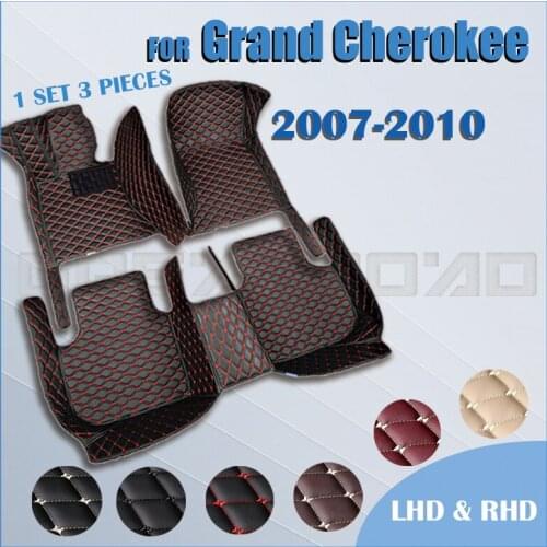 Car floor mats for Jeep Grand Cherokee 2007 2008 2009 2010 Custom auto foot Pads