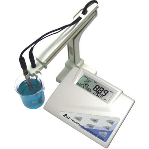 AZ86501 Professional Desktop Water Quality Tester PH Mete Ra, Rz, Rq, Rt Multiple Parameter Measurement