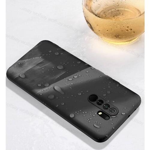 For Poco M3 Case For Poco M3 X3 Redmi 9 9A 9C Note 9 9S Mi 10T Lite Soft Liquid Silicone Phone Case For Poco M3 Protective Cover