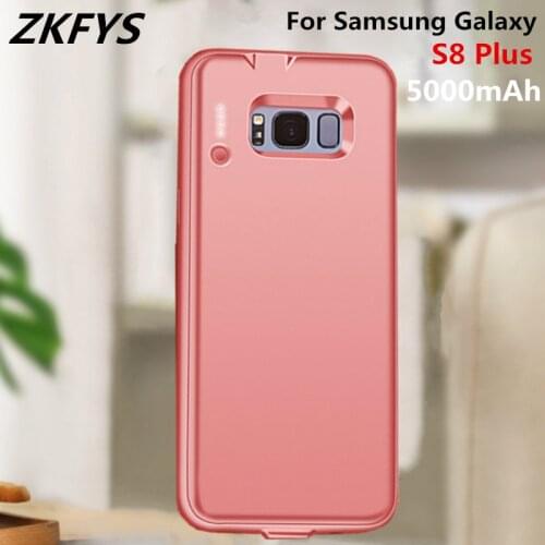 5000mAh Battery Charger Cases For Samsung Galaxy S8 Plus External Power Bank Charging Cover For Samsung S8 Plus Battery Case