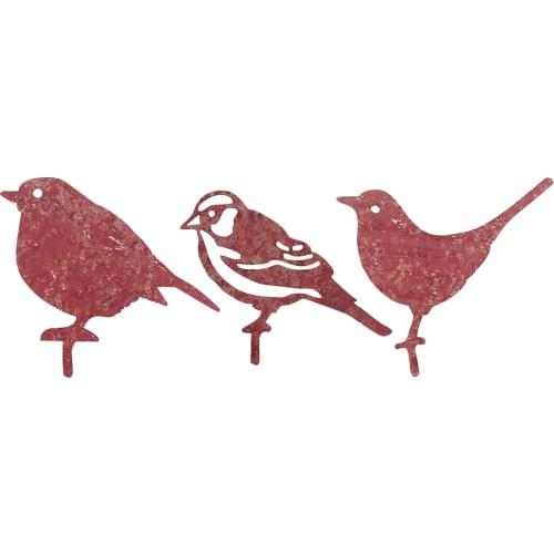 Fairy Bird Garden Yard Pation Outdoor Sculpture Statues Landscape Ornament