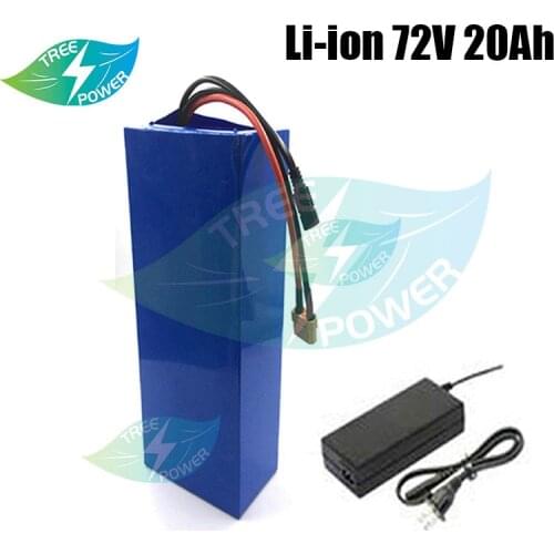 72v 20ah lithium battery pack for 72V 3000W Electric Motorcycle with Charger