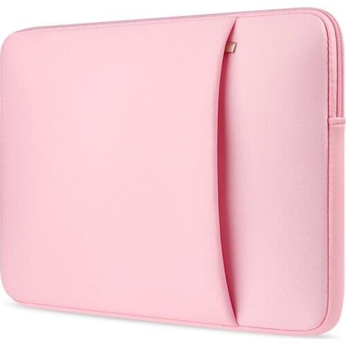 Neoprene zipper Laptop Notebook Case Women Men Sleeve Computer Pocket 12"13"15"15.6" For Macbook Pro Air Retina Carry 14 inch