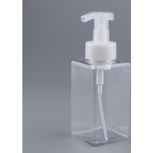 Non-toxic Transparent Pump Refillable Foaming Bottle Cosmetic Empty Bottles,Blistering Fast,Bubble-rich