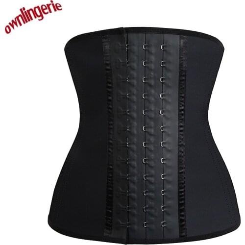 New style waist cinching exercises,camouflage black color corset shaper for sale w3500d