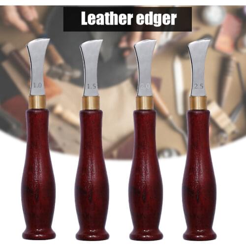 Leather Shallow Slot Edge Device Trimmer Sectored Leather Crimping Tools FP8