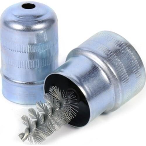 Car Battery Post Terminal Cleaner Dirt And Corrosion Brush Hand Clean Tool Wheel Rims Tire Washing Brush Auto Car Care Cleaning