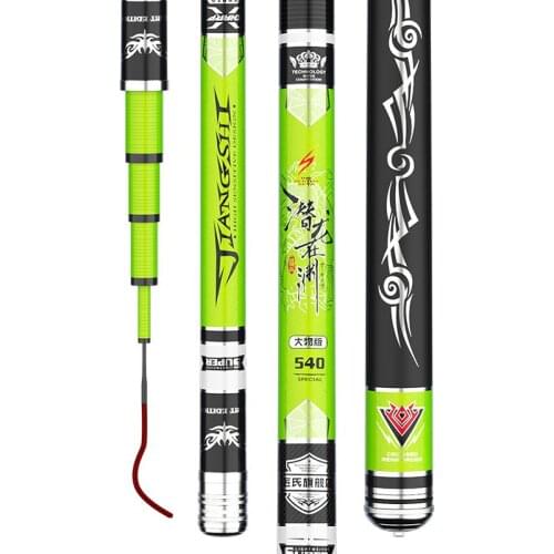 4.5m-12m Telescopic Wedkarstwo Olta Super Hard Ultra Light Carp Fishing Pole 19 Tune Power Hand Peche Vara De Pesca Fishing Gear