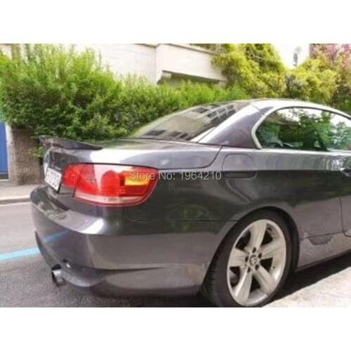 Carbon Fiber Rear Spoiler Trunk Boot Wing For BMW 3 Series E93 325i 328i 330i 335i 2-Door Convertible E93 M3 P Style 2007-2013