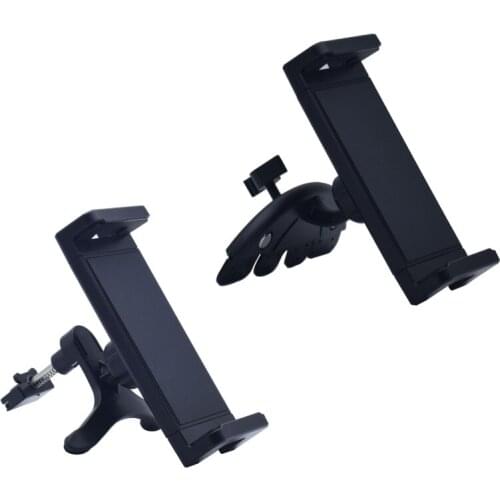360 Rotation Car -CD Slot Holder Phone Mount Universal Car Air Vent Cradle Tablet Mount for 4-13" Mobile Phone Tablet PC