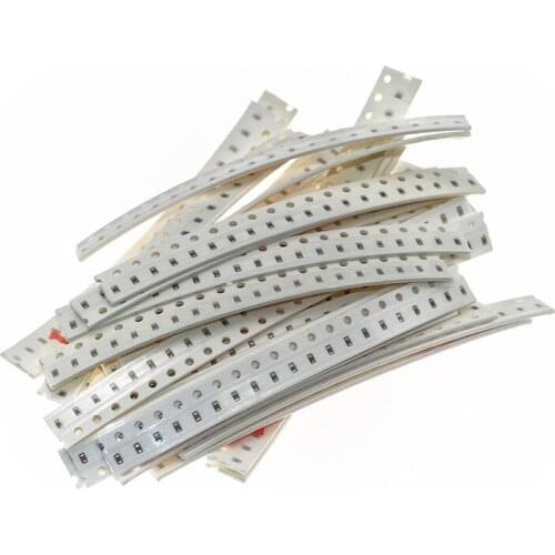 0603 chip capacitor package 1pF-10uF 720pcs 36 kinds of 20 SMD chip component packages