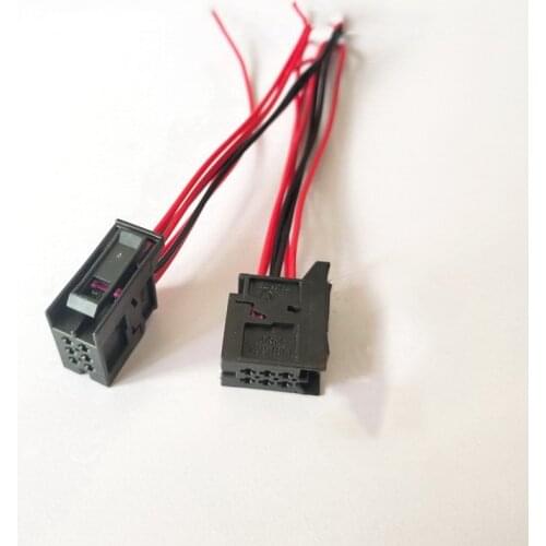 1pc Car Rear Tail Lamp Plug For Audi A1 Q3 6Q0 937 702 6pin Plug