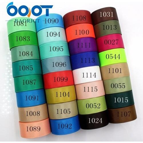 18-25-4 1'' 25mm Solid Color Grosgrain Ribbon 10yards/lot,DIY handmade bow Festival Gift Packaging Party Birthday Accessories