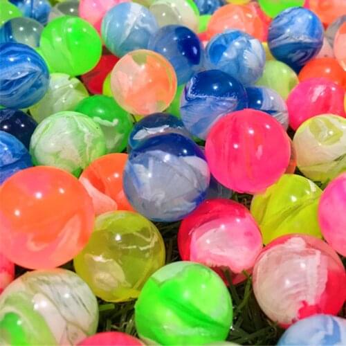 20Pcs Rubber Cloud Bouncy Balls Mini Neon Swirl Bouncing Balls Bulk Kit for Kids Rubber Swirl Jumping Balls Toy Balls