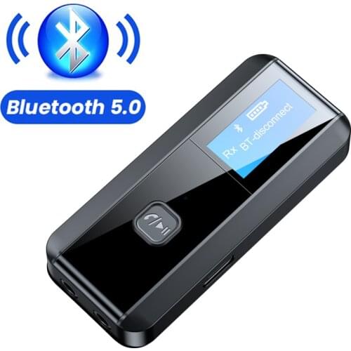 C29 Wireless bluetooth 5.0 Audio Receiver Transmitter 2 in 1 3.5mm Audio Jack Aux Adapter For PC Car Speaker Music Audio