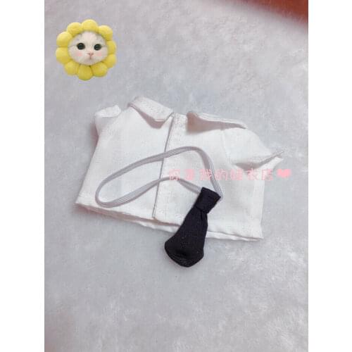 Cosmile Hand-made Kpop Star Wanna one Se Hun 20cm Doll Clothing White Shirt 2pc Glasses Toy Accessory Cute Gift