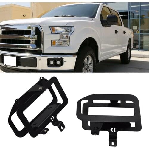 For 2015 2016 2017 Ford F150 3 inches LED Light Cubes Fog Lamp Mount Brackets