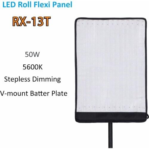 FalconEye RX-13T Film Video Photo LightIing Kit Portable LED Photo Light Broadcast Flexible LED Photo Light