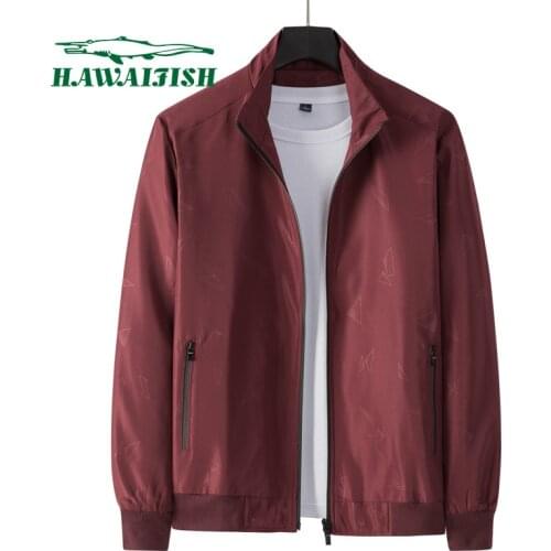 Mens Jackets Brand Clothing New Korean Jacket Mens Autumn Thin Jacket Fashion all-match Cargo Jacket Mens Solid Color Jacket