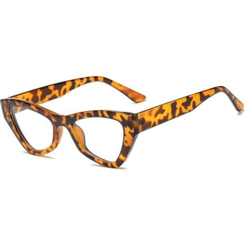 1PC Cat Eye Glasses For Women Vintage Computer Eyeglasses Oversized Optical Glasses Anti Blue Light Blocking Gaming Glasses