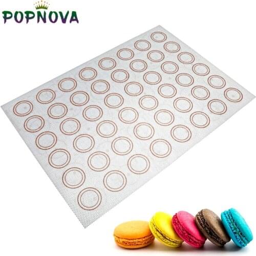 Silicone Macaron Baking Mat Non Stick Macaron Baking Paper Heat Resistant Oven Sheet Liner Pastry Bakeware Baking Tools