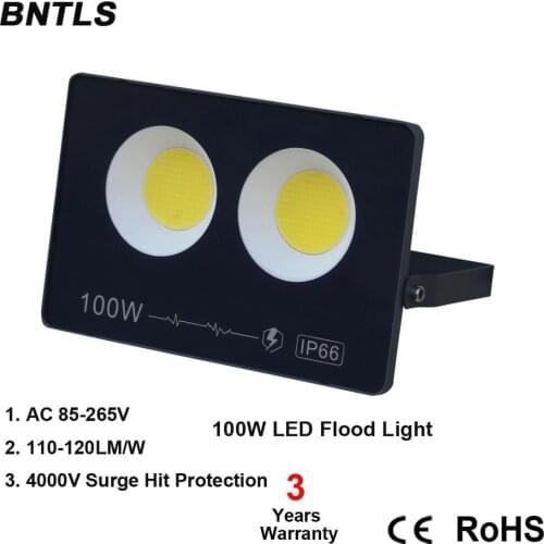 100W 200W 300W Super Bright Outdoor LED Flood Lights, Daylight White, 5000K, Security Lights, Floodlight