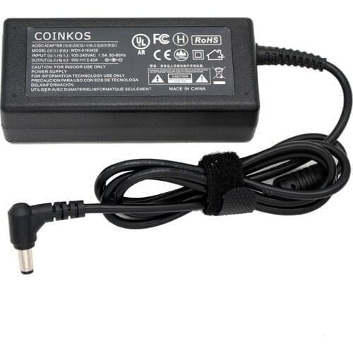 19V 3.42A 5.5X2.5mm Laptop Charger AC Adapter Power Supply For Acer Asus laptop A43E X43BU S-7200 SADP-65KB Portable Charger