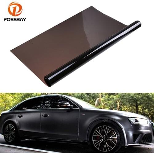 1 Roll Universal Car Side Window Anti-uv Tint Film Tinting Roll UV Protect 50*300cm VLT 15% PET Black Membrane Glass Stickers
