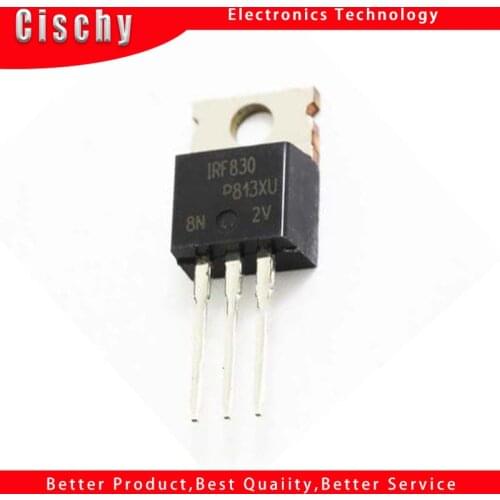 10pcs IRF830 TO-220 IRF830PBF TO220 MOSFET N-Chan 500V 4.5 Amp TO-220 original