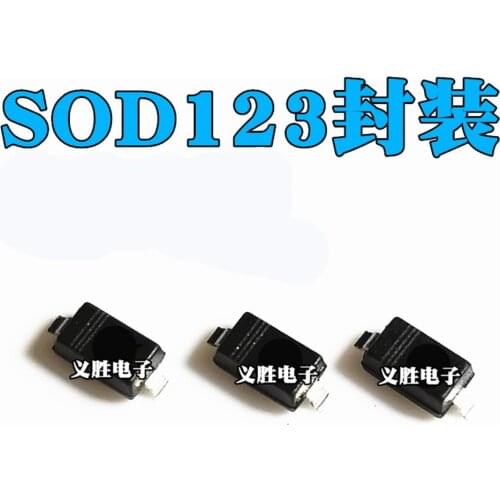 100PCS SMD Switching Diode 1N4148 1N4148W T4 Silk Screen SOD123 1206