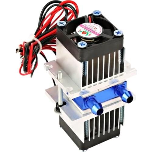 12V Mini Semiconductor Refrigeration Piece Kit DIY Refrigerator Cooler Small Air Conditioner Water Cooling